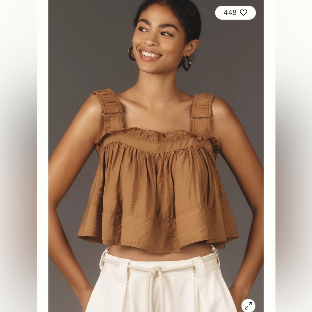 Anthropologie Pilcro Swing Top Medium